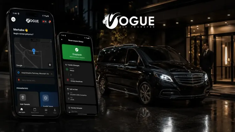 Antalya VIP Transfer Uygulaması Android ve iOS’ta Yayında